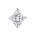 6 carat marquise diamond set ring with heart cut shoulder diamonds in platinum