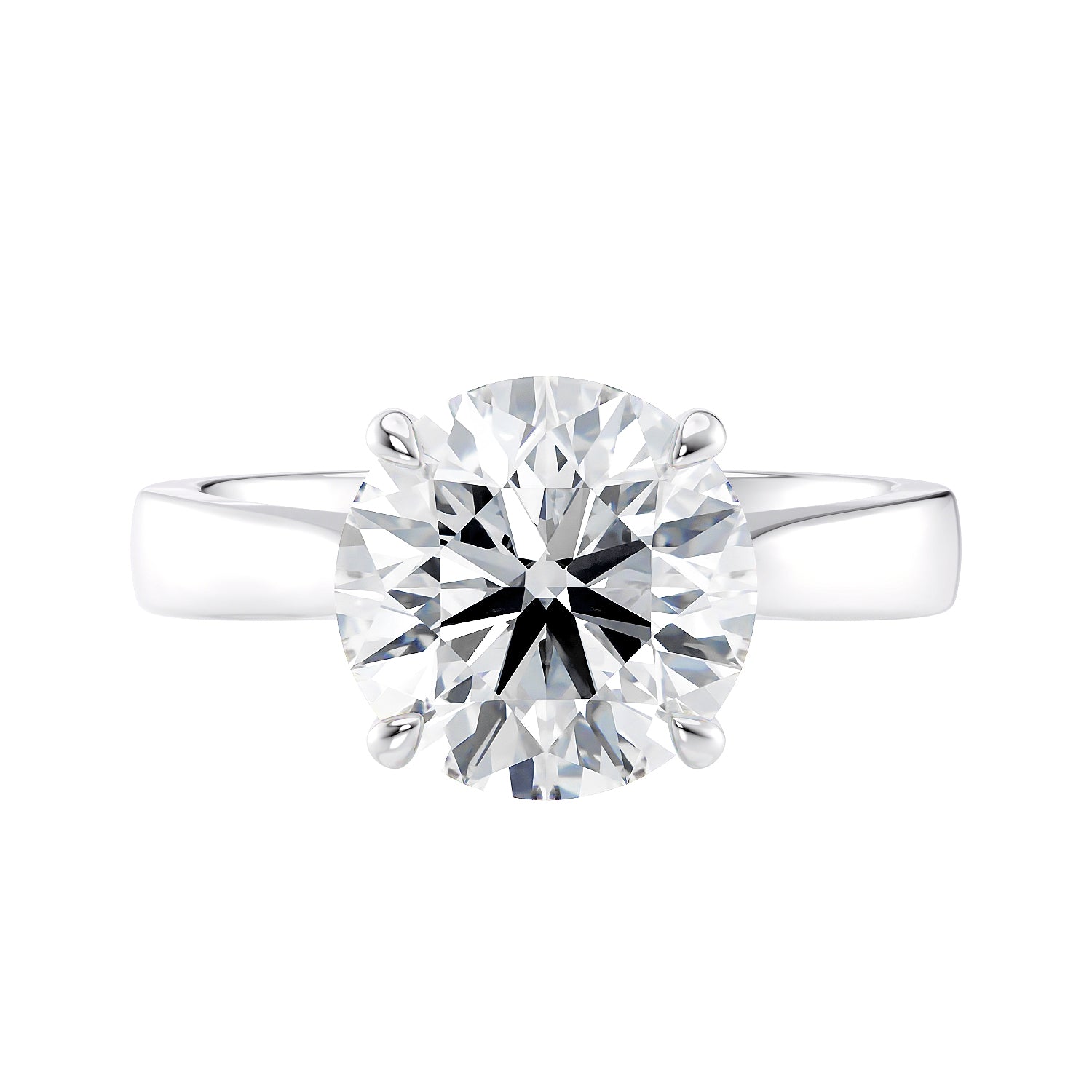 Circle diamond online ring