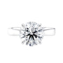 2 carat solitaire diamond ring white gold