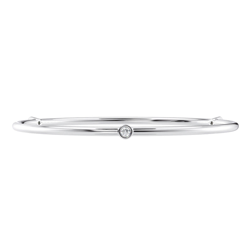 18ct White Gold Bangle Ireland 