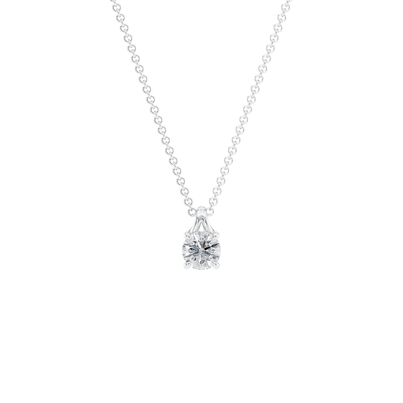 White Gold and Diamond Necklace 