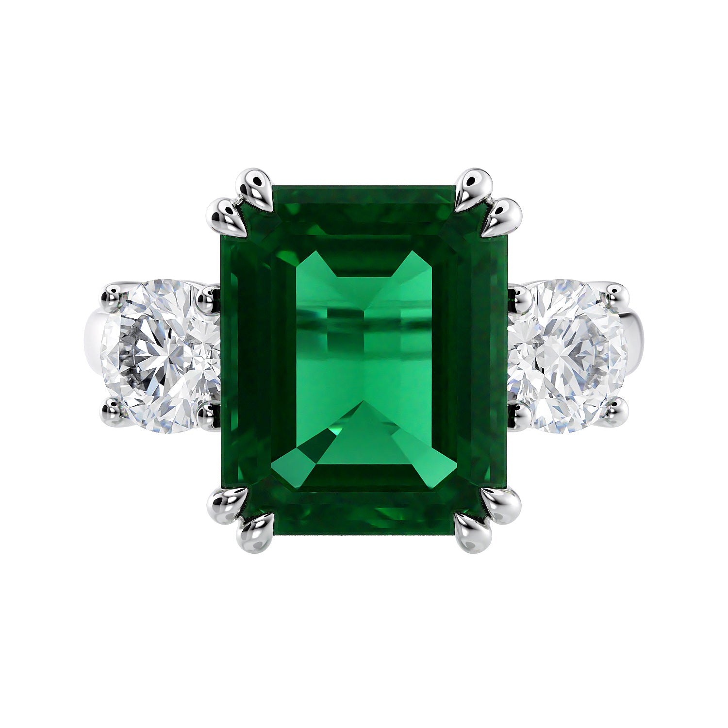 Claddagh Diamond Engagement Ring - Fallers.com - Fallers Irish Jewelry