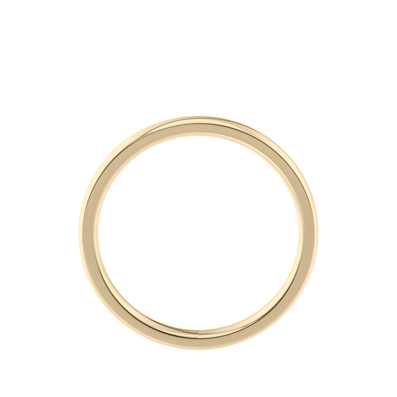 Thin gold wedding ring