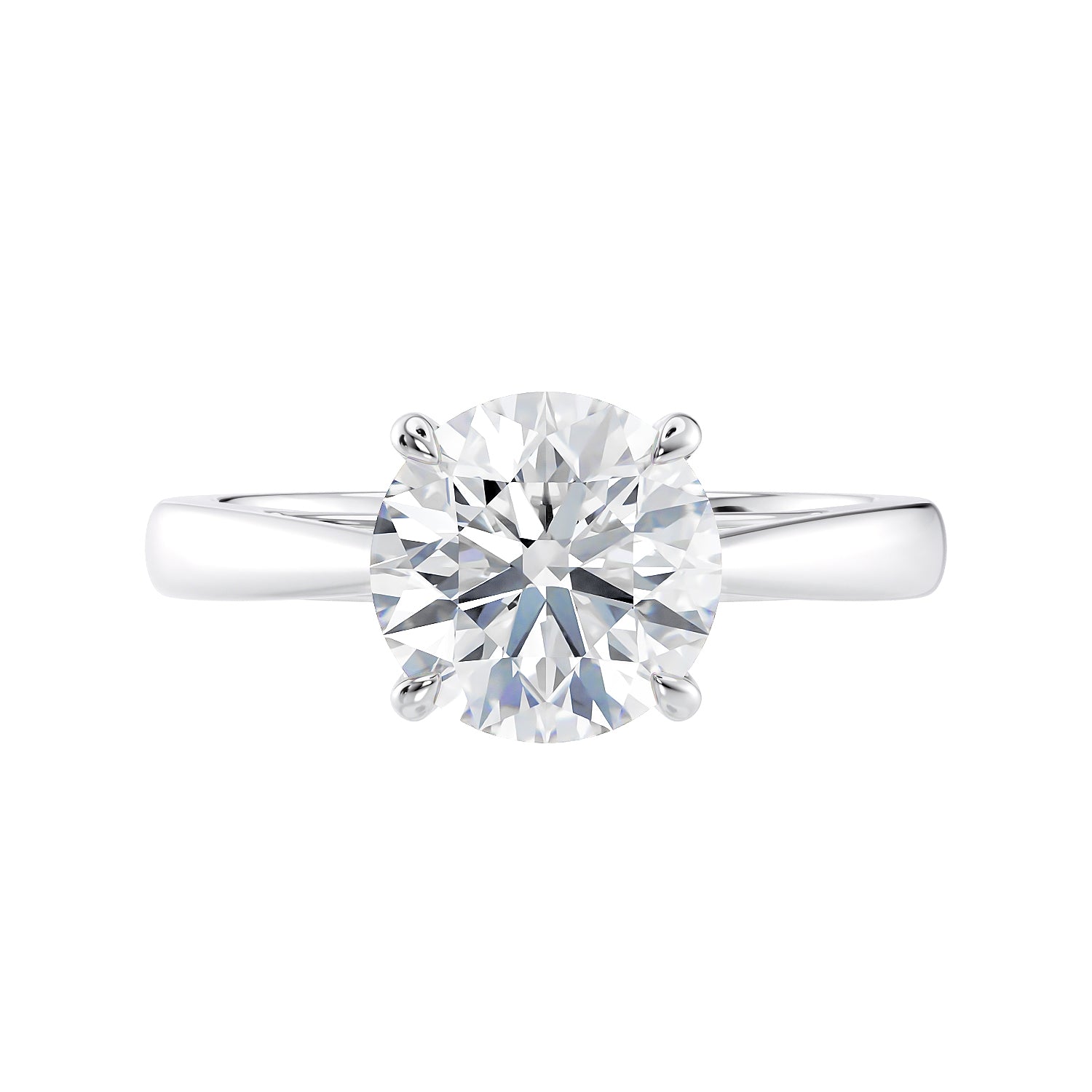 Single diamond store promise ring